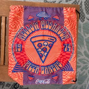 Mellow Mushroom Drawstring Bag